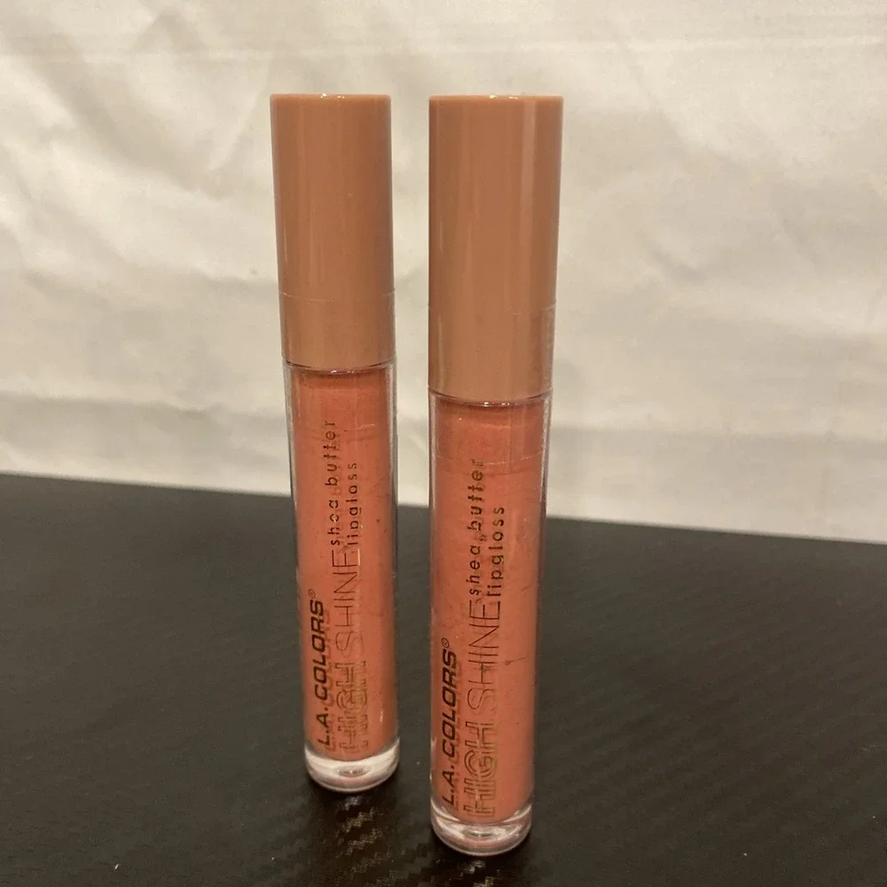 2x L.A. COLORS High Shine‎ Lipgloss Sensual CLG948